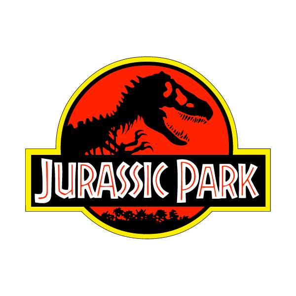 sticker autocollant Jurassic Park