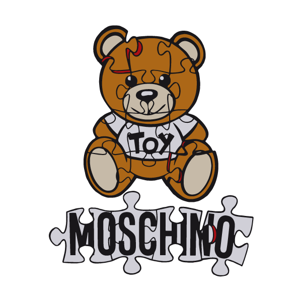 sticker autocollant Toy Moschino