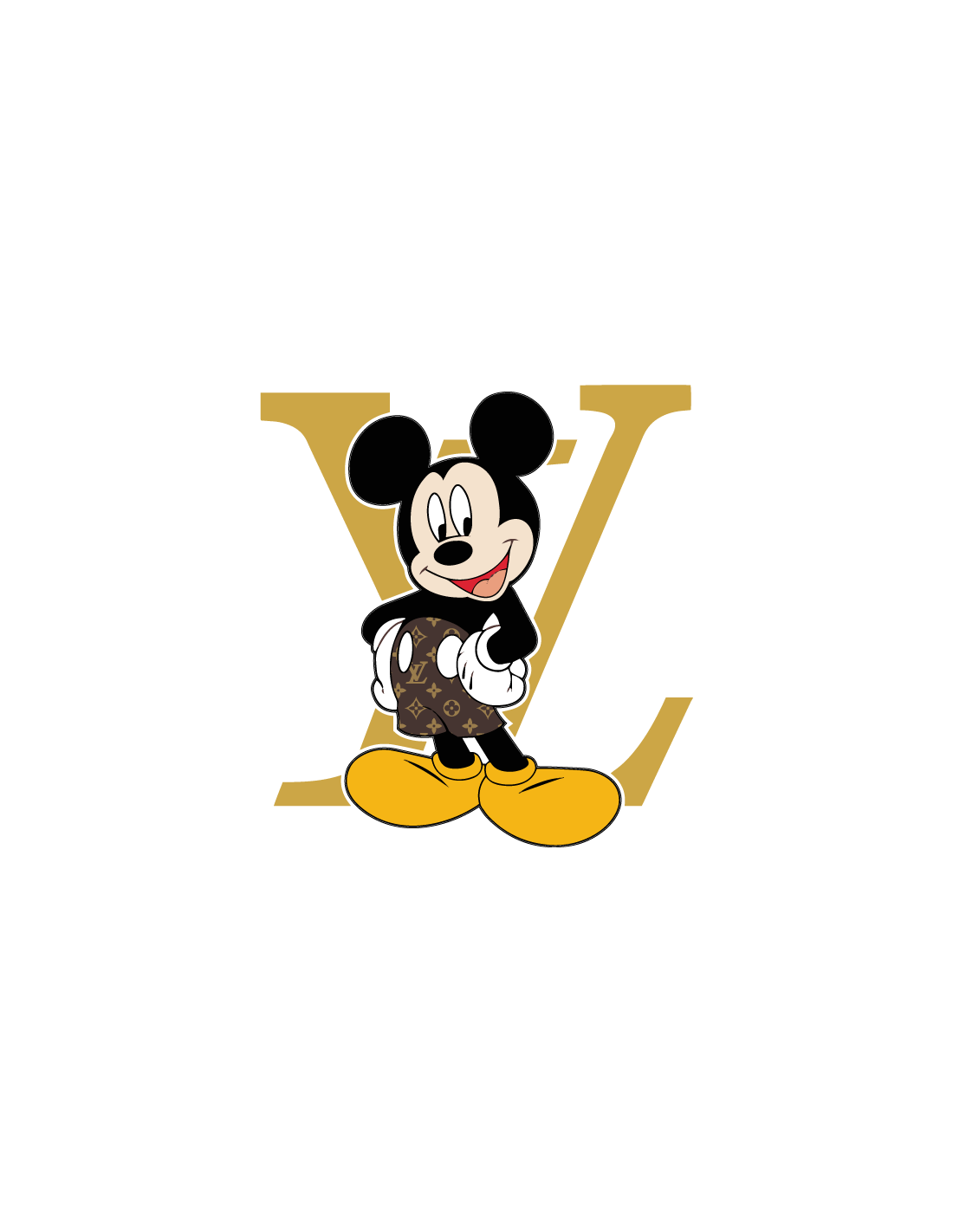 Vintage Mickey for Louis Vouitton!