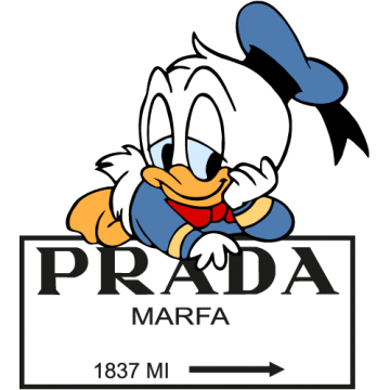 Baby Donald x Prada Marfa