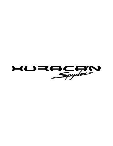 PROMO sticker Huracan Spyder