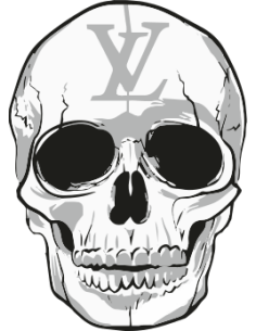 Louis Vuitton skull