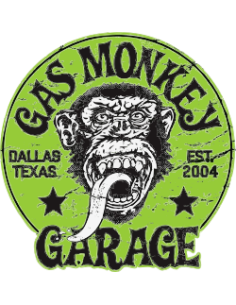 sticker autocollant Gas Monkey garage pour custom auto