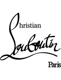 sticker autocollant Christian Louboutin en vinyle adhésif de qualité pour la déco