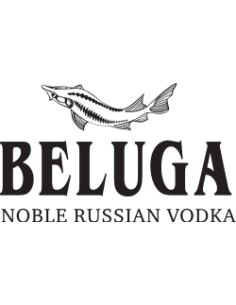 sticker autocollant beluga vodka pour deco murale, barils, meubles de bar