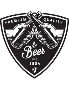 Premium beer coat of arms
