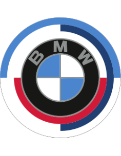 sticker autocollant du logo anniversaire de la série M des automobiles allemandes BMW