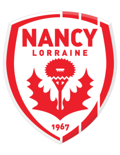 sticker autocollant de l'équipe de football de Nancy Lorraine