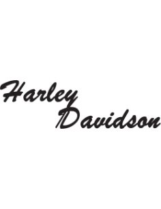 Sticker autocollant Harley-Davidson lettering pour décoration moto