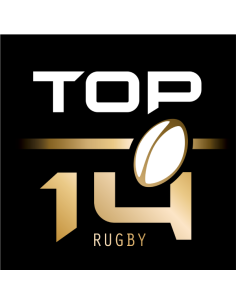 sticker autocollant Top Quatorze rugby