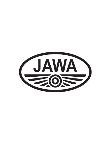 sticker autocollant des motos JAWA