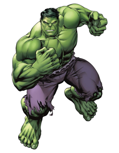 autocollant de l'incroyable Hulk en couleurs
