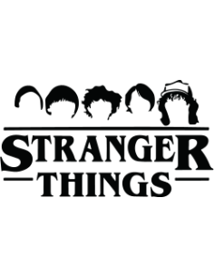 sticker autocollant série TV Stranger Things
