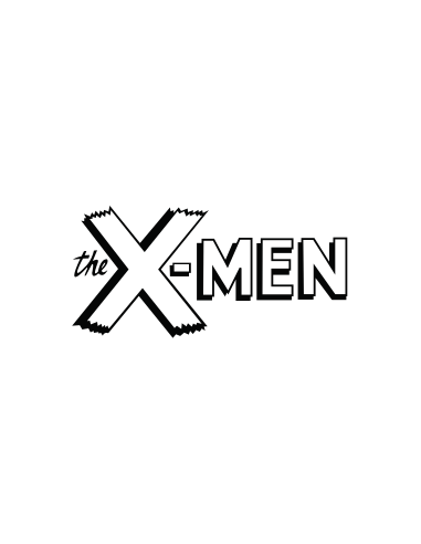 sticker autocollant retro the x-men