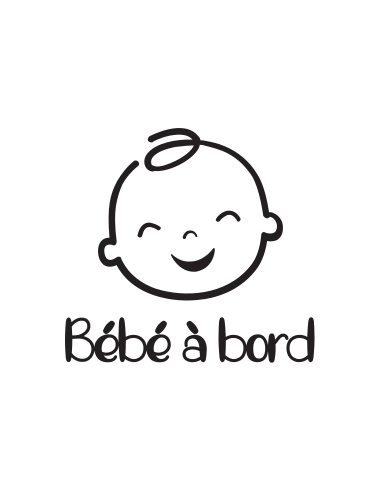 sticker autocollant pour voiture bébé à bord