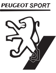 sticker autocollant peugeot sport pour véhicule