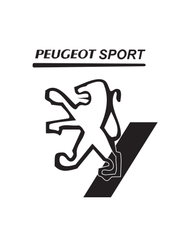 sticker autocollant peugeot sport pour véhicule