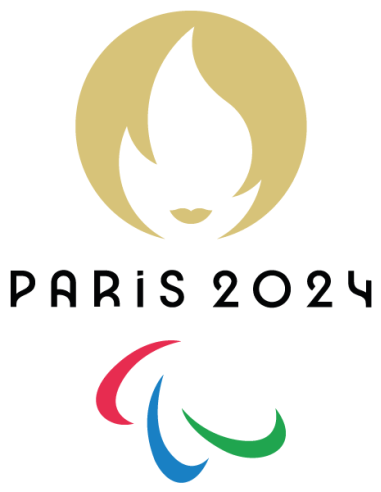 sticker autocollant des Jeux Paralympiques de Paris 2024