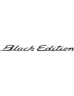 sticker autocollant porche black edition