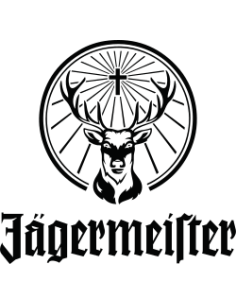 sticker autocollant jagermeister à personnaliser dans la couleur de votre choix