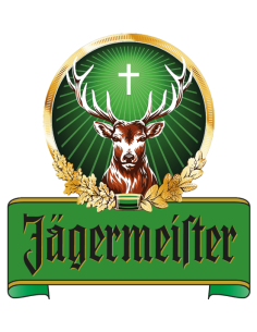 sticker autocollant green Jagermeister