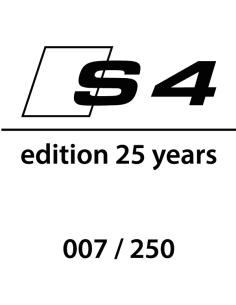 Sticker audi S4 Mr SIMON v2