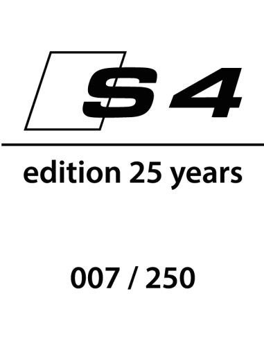 Sticker audi S4 Mr SIMON v3