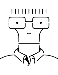 sticker autocollant de Milo le chanteur du groupe Descendents