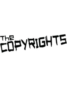 sticker autocollant du groupe de punk rock the copyrights
