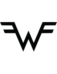 sticker autocollant du groupe de rock américain weezer