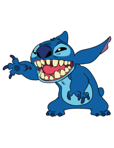 Stitch en colère