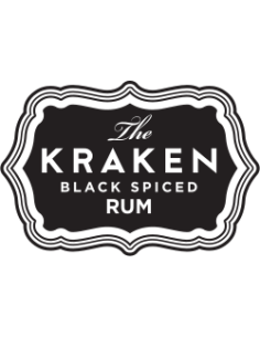 sticker autocollant du rhum Kraken