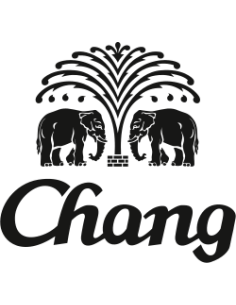 sticker autocollant de la bière thaïlandaise Chang
