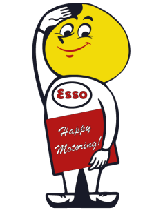 sticker autocollant ancien Esso