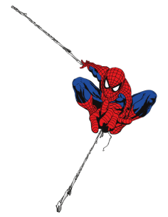 sticker autocollant de spiderman