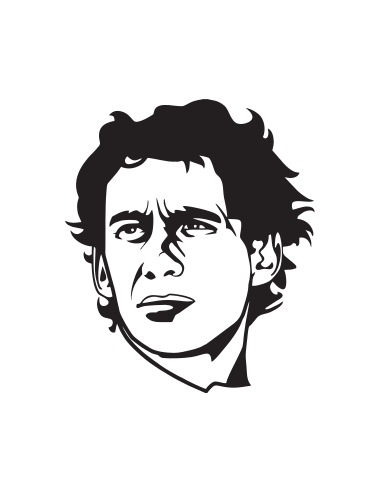 Ayrton Senna Face