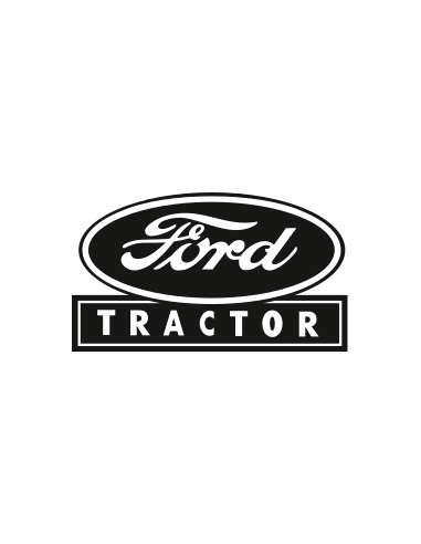 Sticker logo tracteur Ford en vinyle adhésif – 24 couleurs disponibles