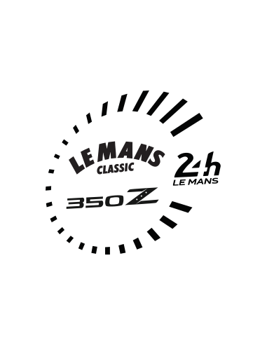sticker haute qualité Mans Classic x Nissan 350 Z