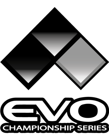 Sticker EVO Championship Series – Logo culte du versus fighting, déco gaming, fabriqué en France.