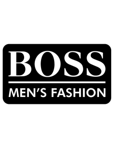 BOSS Men’s Fashion logo sticker Ayrton Senna sponsor racing chic vintage design black no background