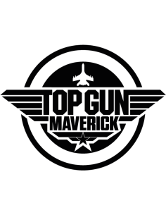 sticker autocollant top gun maverick
