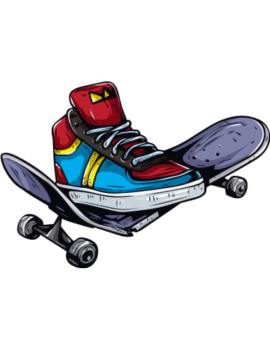 sticker imprimé hd pour décoration de skateboard