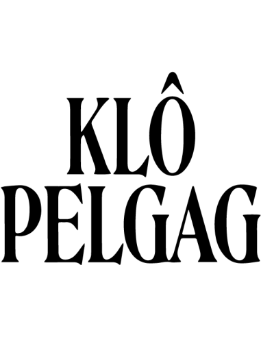 Sticker autocollant logo Klô Pelgag en vinyle pour fan de musique pop indie québécoise